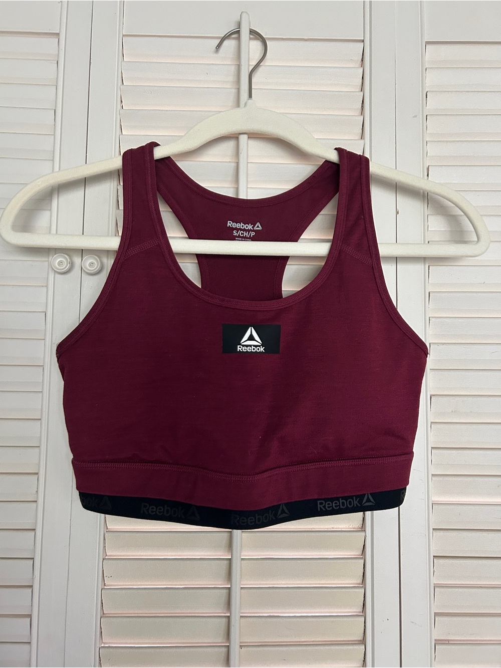 Reebok Women's Garnet Sports Bra - Racerback Support